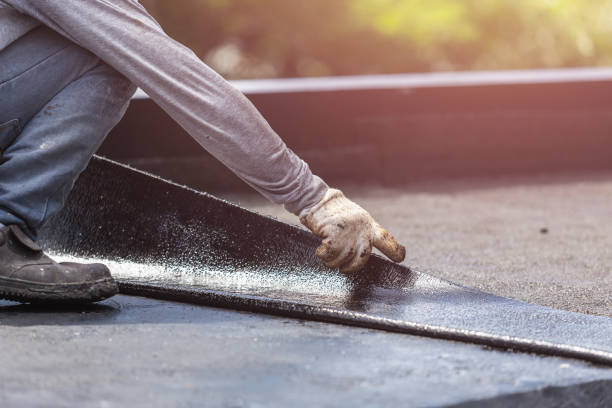 Professional Crawl Space Encapsulation technician working in Otsego, MI